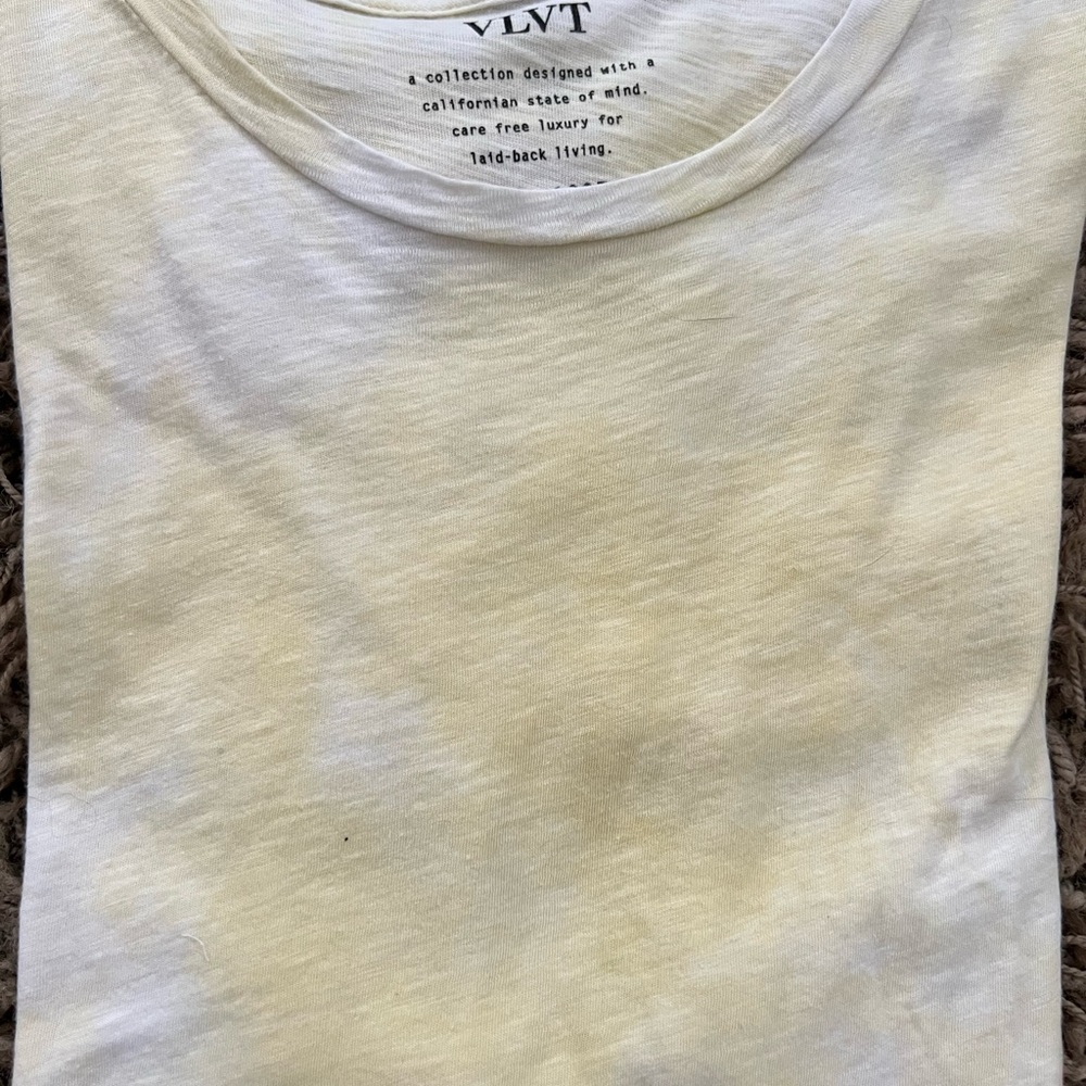 Velvet Tie Dye T shirt